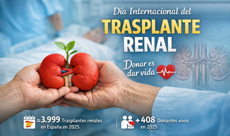 Día internacional del trasplante Dr Antoni Moreno Nefrólogo Cádiz