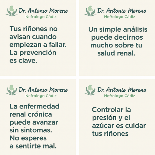 Píldoras informativas sobre la enfermedad renal crónica