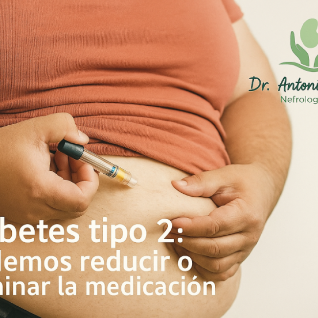 Dejar medicación en diabetes tipo 2 es posible   Dr. Antonio Moreno   Nefrólogo Cádiz