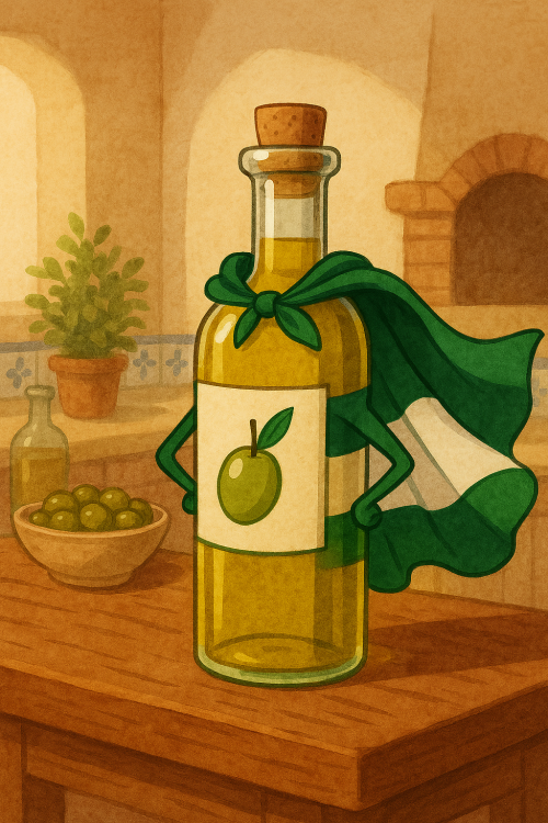 Aceite superhéroe   Dr Moreno Nefrólogo Cádiz