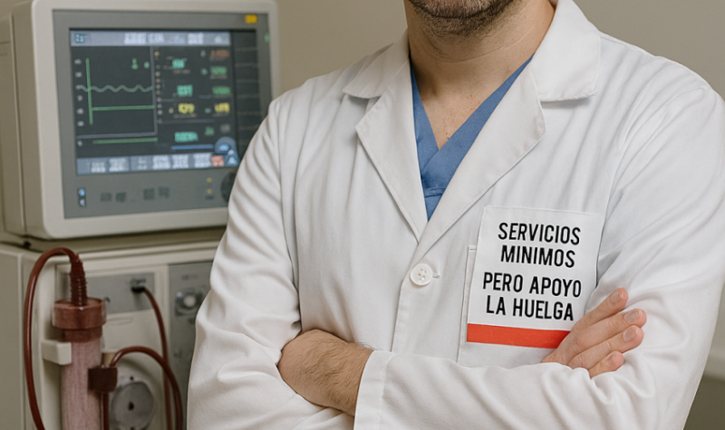 médico enfadado en hemodiálisis  Dr Moreno nefrólogo