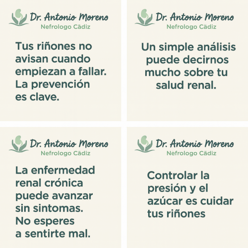Píldoras informativas sobre la enfermedad renal crónica